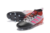 Adidas ACE 17.1 Primeknit Soccer Cleats Red White Pink Black - StarStadium