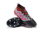 Adidas ACE 17.1 Primeknit Soccer Cleats Red White Pink Black - StarStadium