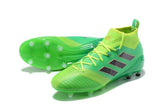 Adidas ACE 17.1 Primeknit FG Soccer Cleats Solar Core Green Black - StarStadium