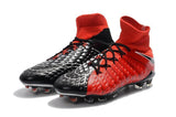 Nike Hypervenom Phantom III DF FG Soccer Cleats Fire Red Black - StarStadium