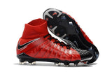 Nike Hypervenom Phantom III DF FG Soccer Cleats Fire Red Black - StarStadium