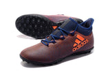 Adidas X Tango 17.3 Turf Soccer Cleats Purple Crimson Deep Blue - StarStadium
