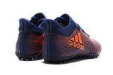 Adidas X Tango 17.3 Turf Soccer Cleats Purple Crimson Deep Blue - StarStadium