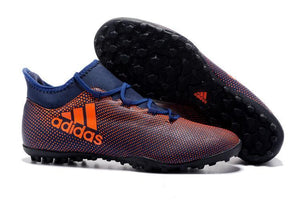 Adidas X Tango 17.3 Turf Soccer Cleats Purple Crimson Deep Blue - StarStadium