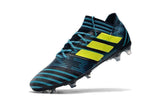 Adidas Nemeziz Messi 17+ 360 Agility FG Soccer Boots Black Blue Yellow - StarStadium