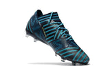 Adidas Nemeziz Messi 17+ 360 Agility FG Soccer Boots Black Blue Yellow - StarStadium