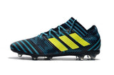 Adidas Nemeziz Messi 17+ 360 Agility FG Soccer Boots Black Blue Yellow - StarStadium