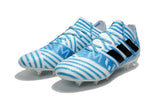 Adidas Nemeziz Messi 17+ 360 Agility FG Soccer Shoes Energy Blue White - StarStadium