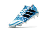 Adidas Nemeziz Messi 17+ 360 Agility FG Soccer Shoes Energy Blue White - StarStadium