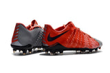 Nike Hypervenom Phantom III FG Soccer Cleats Grey Red Black - StarStadium