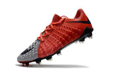 Nike Hypervenom Phantom III FG Soccer Cleats Grey Red Black - StarStadium