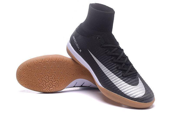 Nike MercurialX Proximo II IC Soccers Boots IC0042 Black Silver - StarStadium