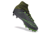 Nike Hypervenom Phantom III DF FG Soccer Cleats Grey Green Black - StarStadium