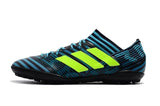 Adidas Nemeziz Tango 17.3 Turf Soccer Cleats Blue Black Solar Yellow - StarStadium