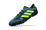 Adidas Nemeziz Tango 17.3 Turf Soccer Cleats Blue Black Solar Yellow - StarStadium