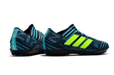 Adidas Nemeziz Tango 17.3 Turf Soccer Cleats Blue Black Solar Yellow - StarStadium