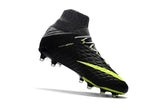 Nike Hypervenom Phantom III DF FG Soccer Cleats Midnight Fog Black - StarStadium
